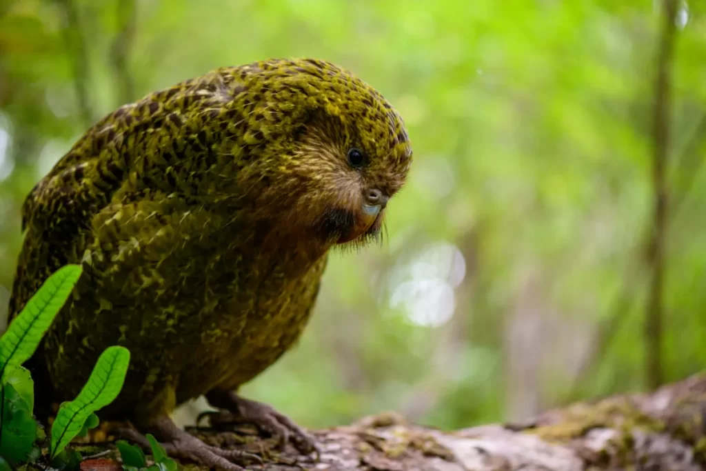 Kakapo Loro nocturno