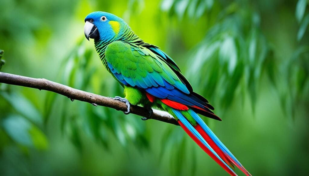 Native parrot species